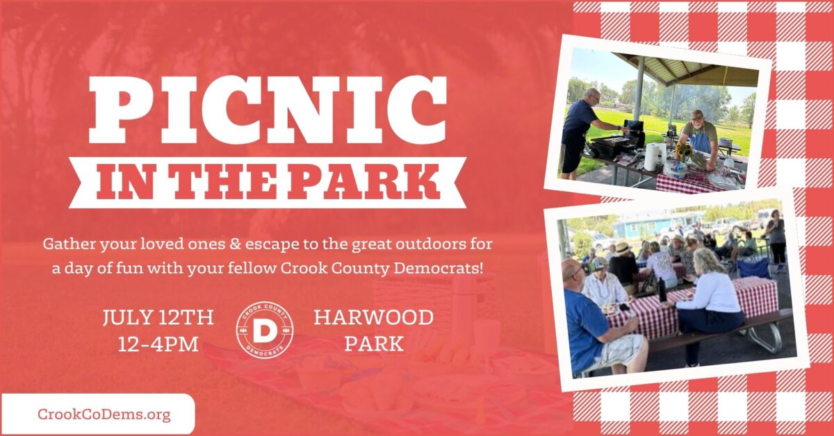 Crook County Democrats 2025 Picnic