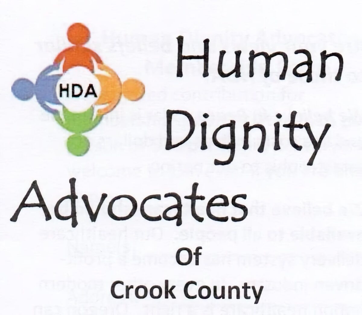 Human Dignity Advocates of Crook County