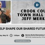 Jeff Merkley Town Hall May 10 Prineville