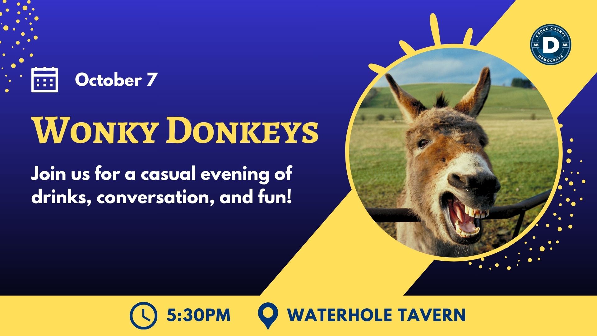 Wonky Donkeys October Oct 7 2026