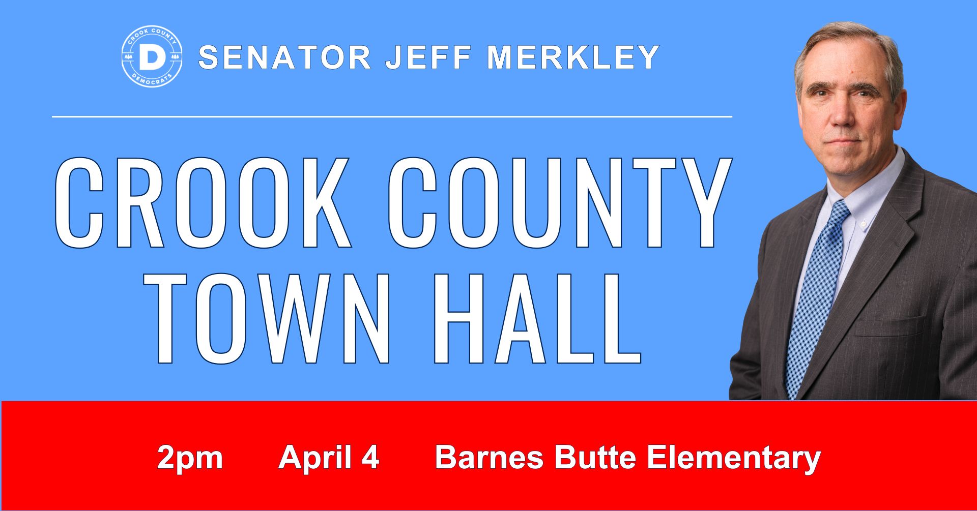 Jeff Merkley Town Hall April 4 2026
