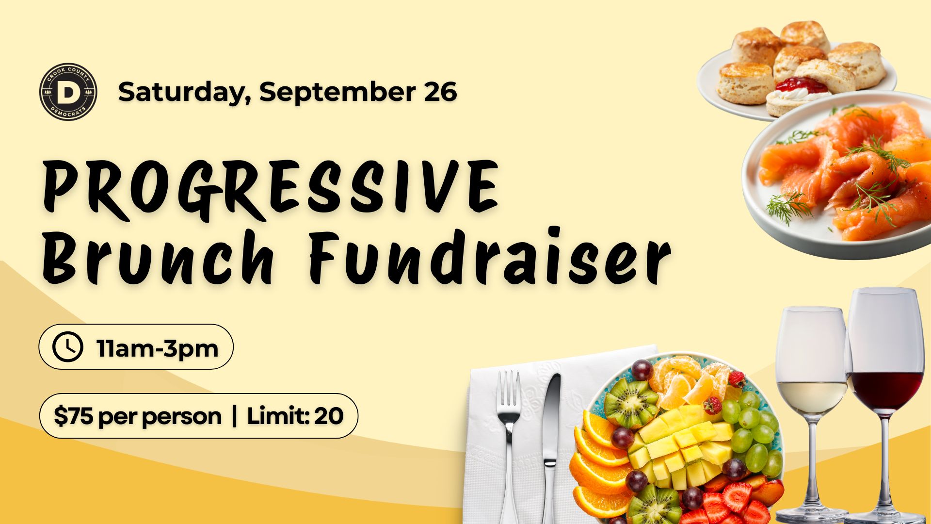 Crook County Dems progressive brunch fundraiser